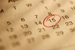 Important Tax Dates & Deadlines